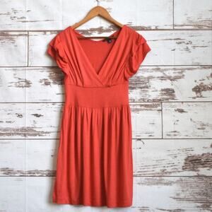 BANANA REPUBLIC  Women's Coral Monica Dress Size XS